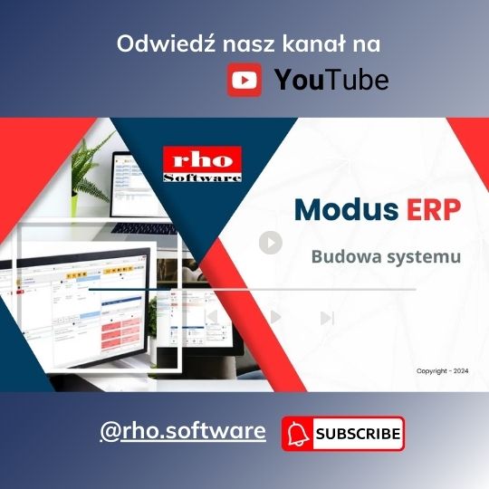 Odwiedź kanał RHO Software na Youtube