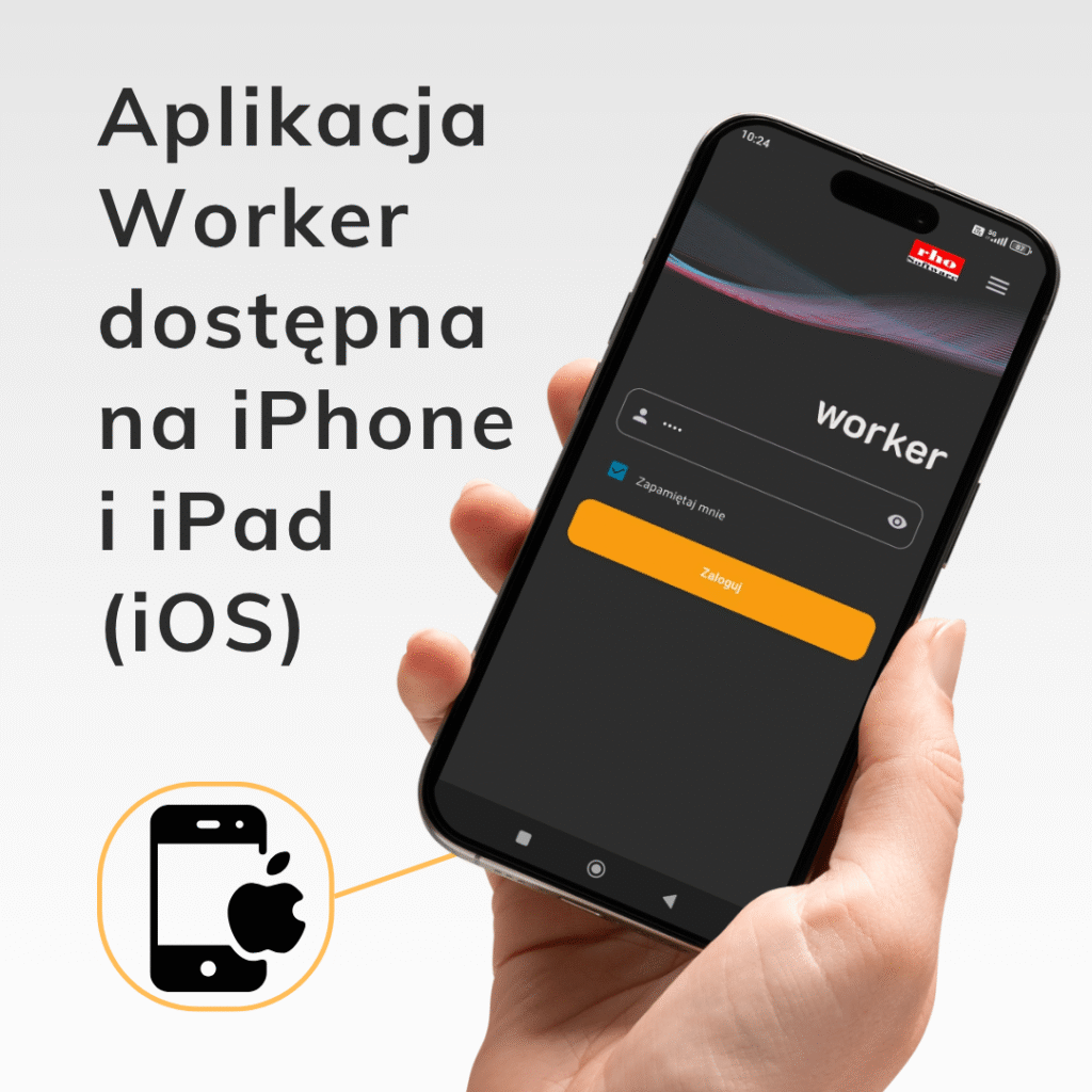 Mobilna rejestracja czasu pracy i więcej - aplikacja Worker na iOS i Android