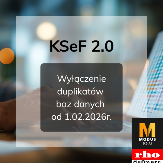 KSeF Modus ERP baza danych